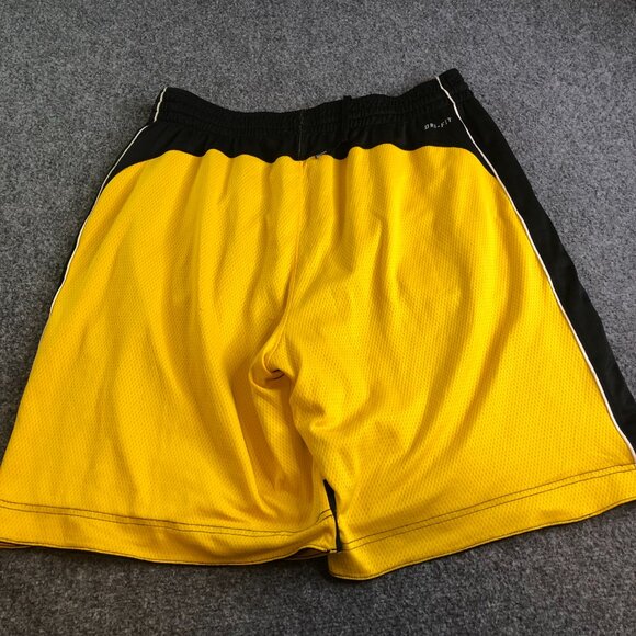 Nike Iowa Hawkeyes Shorts Mens XL Yellow Black Reversible Baggy Y2K - Picture 11 of 13
